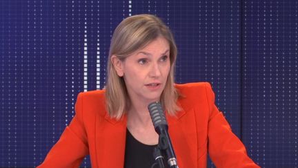 Agnès Pannier-Runacher, ministre déléguée à l'Industrie sur franceinfo mardi 22 septembre 2020. (FRANCEINFO / RADIOFRANCE)