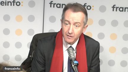 Le journaliste Christophe Barbier était l'invité de franceinfo le 13 octobre 2021. (FRANCEINFO / RADIO FRANCE)