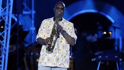 Manu Dibango, Nice, septembre 2013
 (VALERY HACHE / AFP)