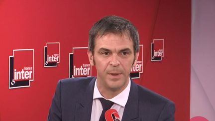 Olivier Véran, le ministre de la Santé, invité sur France Inter. (FRANCEINTER / RADIOFRANCE)