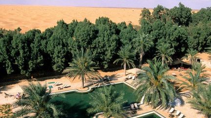 L'oasis de ksar Ghilane dans le Sud-tunisien. (AFP/ Stéphanes Frances)