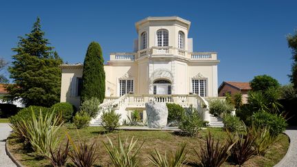 La villa "Rex Ingram" dans les studios de la Victorine, Nice (VALERY HACHE / AFP)