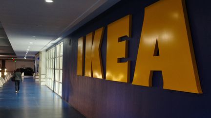 L'entrée du magasin Ikea à Nantes (Loire-Atlantique), le 9 novembre 2022. (MATHIEU THOMASSET / HANS LUCAS / AFP)