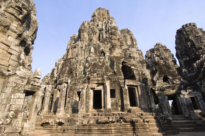 Dans le site des temples d'Angkor au Cambodge
 (Therin-Weise/picture alliance / Arco Images G/Newscom/MaxPPP)