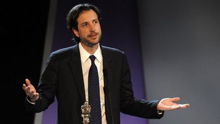 Antonin Baudry lauréat du Prix du scénario au Festival de San Sebastien pour "Quai d'Orsay" en 2013
 (RAFA RIVAS / AFP)