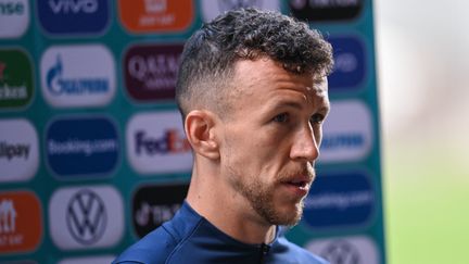 Ivan Perisic, attaquant de la Croatie le 21 juin 2021 à Glasgow. (PAUL ELLIS / AFP)