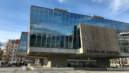 Le palais de justice d'Annecy. (JONATHAN LANDAIS / RADIO FRANCE)