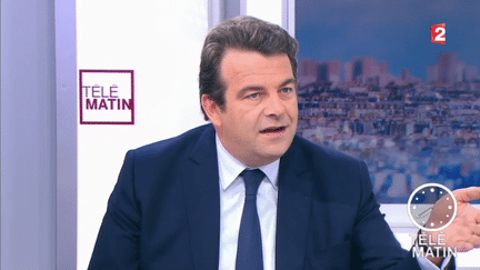 Thierry Solère (Les Constructifs) invité des "4 Vérités" sur France 2. (CAPTURE D'ÉCRAN FRANCE 2)