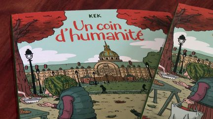 "Un coin d'humanité", le roman graphique de Kek, chronique au plus près des bénévoles et bénéficiaires des Restos du coeur&nbsp; (France 3 Paris Ile de France)