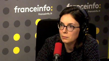 Amélie de Montchalin, députée La République en marche de l’Essonne, était l'invitée de franceinfo jeudi 22 mars. (FRANCEINFO)