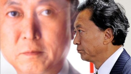 Yukio Hatoyama, leader du parti démocrate du Japon et futur premier ministre (© AFP Kazuhiro Nogi)