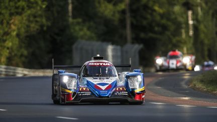 La Vaillante Rebellion numéro 13 lors des essais, le 15 juin 2017, sur le circuit des 24 heures du Mans. (JEAN MICHEL LE MEUR / JEAN MICHEL LE MEUR;DPPI MEDIA)