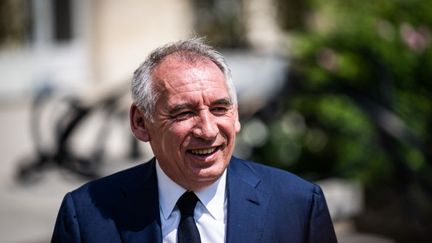 Le haut-commissaire au Plan, François Bayrou, à l'Elysée, le 21 juin 2022. (XOSE BOUZAS / HANS LUCAS / AFP)