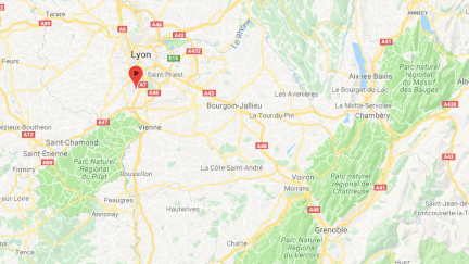 Vernaison, au sud de Lyon. (GOOGLE MAPS)