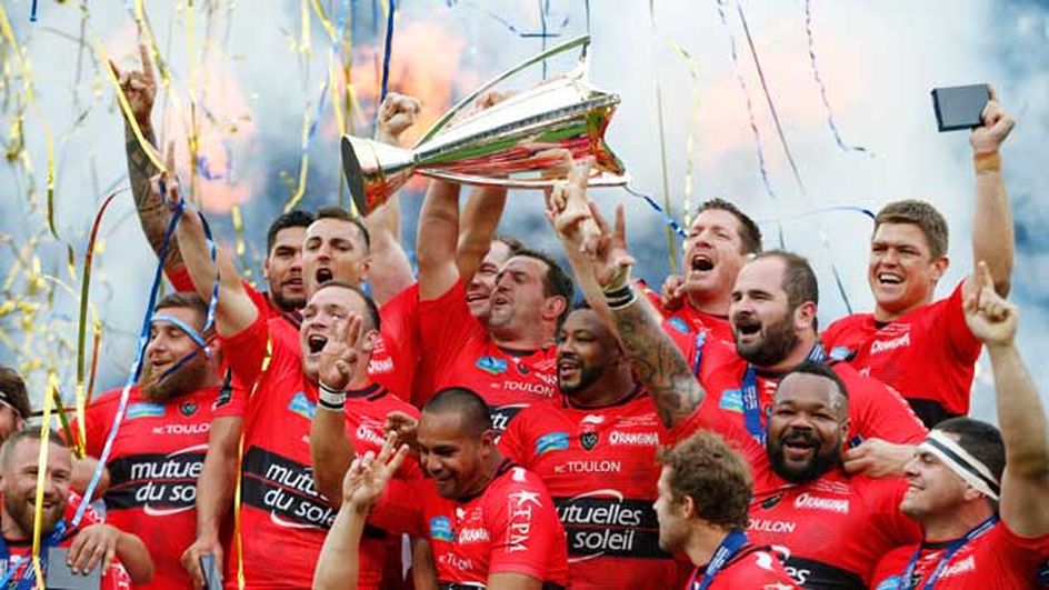 Toulon remporte sa troisième Coupe d'Europe de rugby