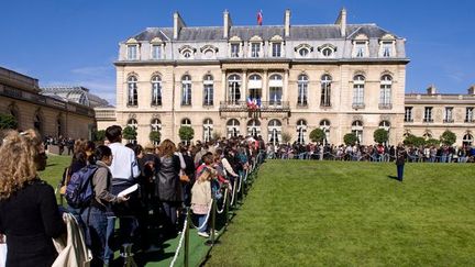 Journées du patrimoine au Palais de l&#039;Elysée, 2008
 (Bertrand Gardel  / hemis.fr / AFP)