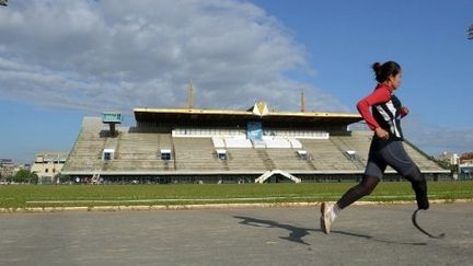 Thin Seng Hon a peu de chance de remporter une médaille. (AFP/ Tang Chhin Sothy)