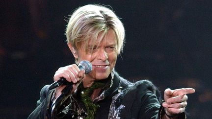 David Bowie en concert à Hambourg (Allemagne) en octobre 2003.
 (Maurizio Gambarini / DPA / AFP)