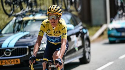 Annemiek Van Vleuten, lors de la 8e étape du Tour de France Femmes, dimanche 31 juillet 2022. (ASO / THOMAS MAHEUX)