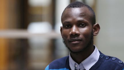 Lassana Bathily, le 15 janvier 2015, &agrave; Paris. (FRANCOIS GUILLOT / AFP)