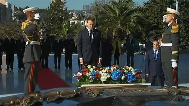 Macron en Algérie