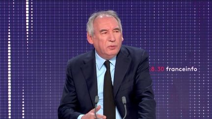 François Bayrou, président du MoDem et haut-commissaire au Plan, était l'invité du "8h30 franceinfo", lundi 29 novembre 2021.
 (FRANCEINFO / RADIO FRANCE)