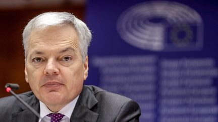 Didier Reynders, ministre belge des Affaires étrangères et de la Défense.&nbsp; (STEPHANIE LECOCQ / EPA)