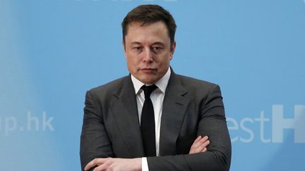 Elon Musk lors d'un forum à Hong Kong (Chine), le 26 janvier 2016. (BOBBY YIP / REUTERS)