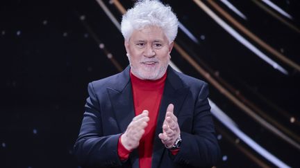 Spanish director Pedro Almodovar at the 38th Goya, on February 10, 2024 in Valladolid. (GTRES/SIPA / SIPA)