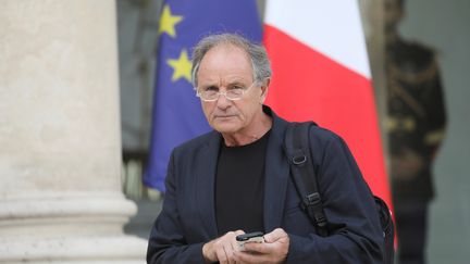 Le président de la Fédération des médecins de France&nbsp;Jean-Paul Hamon, à l'Élysée à Paris, le 18 septembre 2018. (LUDOVIC MARIN / AFP)