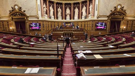 Le palais du Luxembourg, siège du Sénat, à Paris, le 17 novembre 2016. (LIONEL BONAVENTURE / AFP)