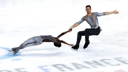 Les patineurs français Vanessa James et Morgan Ciprès.