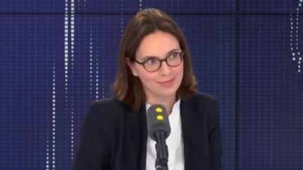 La secrétaire d'Etat aux Affaires européennes, Amélie de Montchalin, sur franceinfo. (FRANCEINFO / RADIOFRANCE)