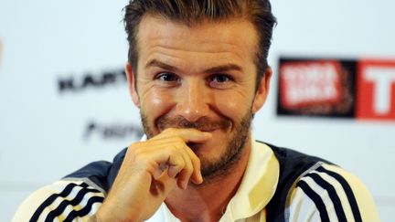 David Beckham, le 28 novembre 2011 &agrave; Los Angeles. (ADEK BERRY / AFP)