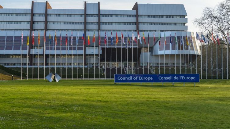 Le siÃ¨ge du Conseil de l'Europe Ã  Strasbourg (Bas-Rhin), le 21 octobre 2018. (JEAN ISENMANN  / ONLY FRANCE / AFP)