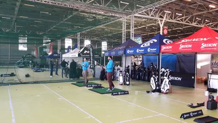 Le salon du golf porte de Versailles (Fabrice Rigobert / Radio France)