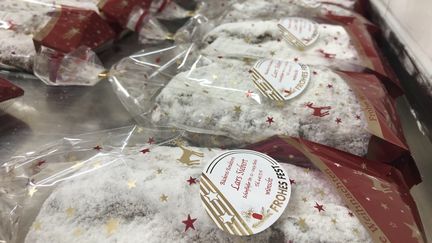 La boulangerie-patisserie de la famille&nbsp;Siebert&nbsp;a cette année encore remporté le prix de meilleur&nbsp;"stollen"&nbsp;de&nbsp;Berlin.&nbsp; (LUDOVIC PIEDTENU / RADIO FRANCE)