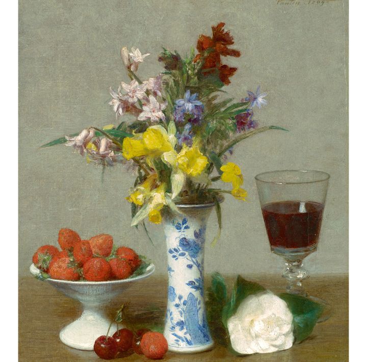 Henri Fantin-Latour, Nature morte dite "de fiançailles", 1869, Grenoble, musée de Grenoble
 (Musée de Grenoble)