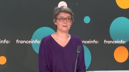 Séverine Peraud, l’éditrice déléguée de Cosmo, le 26 octobre 2023. (FRANCEINFO / RADIO FRANCE)