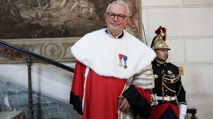 Le procureur général près la Cour de cassation Rémy Heitz, le 8 septembre 2023, à Paris. (ALAIN JOCARD / AFP)