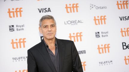 George Clooney à l'avant-première de "Suburbicon", présenté au Festival international du film de Toronto (Canada), le 9 septembre 2017. (GEOFF ROBINS / AFP)