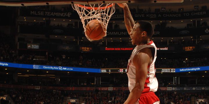 Demar Derozan au dunk