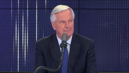 Michel Barnier, ancien commissaire européen, négociateur du Brexit et membre des Républicains, le&nbsp;14 juin 2021 sur franceinfo. (FRANCEINFO / RADIO FRANCE)