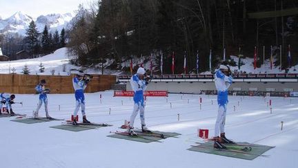 Le stade de tir du Grand-Bornand