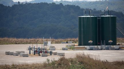 Dans le canton de Washington, les puits de gaz de schistes investissent les fermes locales depuis la fin des années 2000. (REBECCA DROKE / AFP)