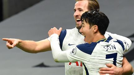 Harry Kane et Heung-min Son (Tottenham) (GLYN KIRK / POOL)