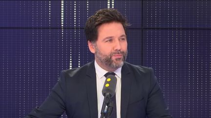 Hugues Renson, député LREM et vice-président de l'Assemblée nationale, sur franceinfo. (FRANCEINFO / RADIOFRANCE)