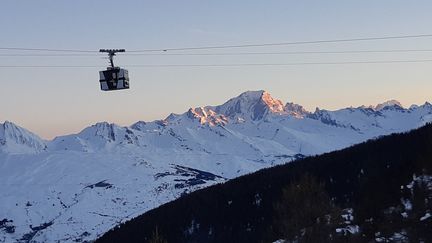 La Plagne, en Savoie (illustration). (CHRISTOPHE VAN VEEN / RADIO FRANCE)