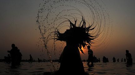 Le reporter-photographe remporte dans la catégorie «Arts, Culture et Divertissement» au China International Press Photo, un prix d’excellence pour son travail sur la fête indienne du Makar Sankranti. (Dibyangshu Sarkar )