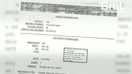 USA : Le gouvernement déclassifie 99% des documents liés à l’assassinat du Président Kennedy (Brut.)